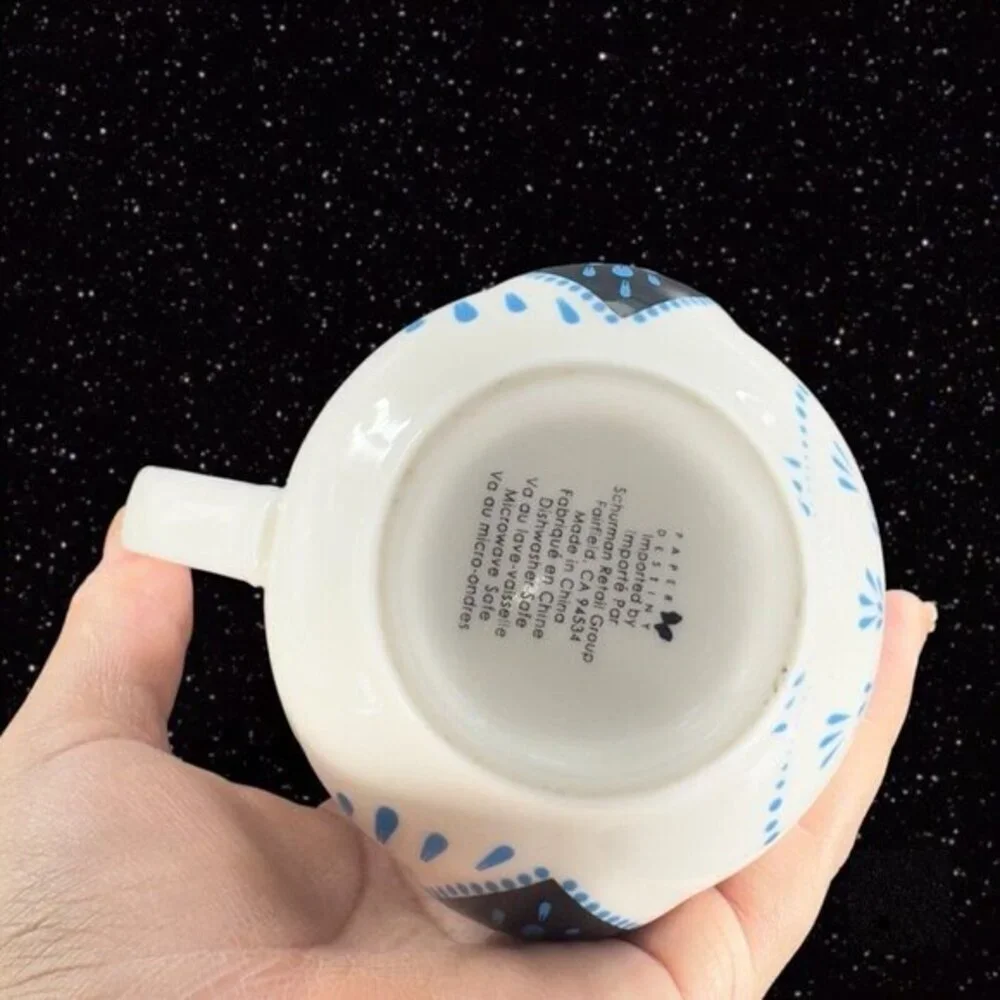 Paper Destiny Ceramic Coffee Mug‎ Cup Whimsical Öl Bird Shaped Mug 4.5”Wide 4”T